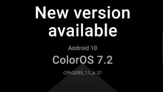 oppo f17 A.37 colorOS 7.2 new version available