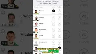 SUS vs GLA Dream 11 Team Prediction. English T20 Blast.