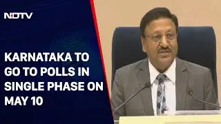 Karnataka Election On May 10, Results On May 13: Full Announcement