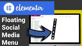 Добавьте липкое меню социальных сетей для Elementor и WordPress