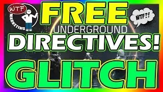 FREE!! Underground Directives EPIC Glitch | The Division | FAST!! Underground Rank Exploit!! | WTF!!