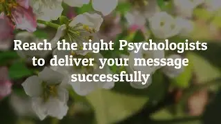 Psychologists Email List Providers