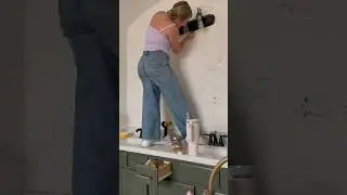 Installing a new bathroom light fixture! 🔧💡 send help!
