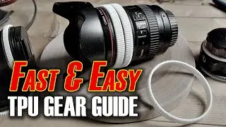 DIY Follow Focus Lens Gear Ring: Fast and Easy TPU Printing with Elegoo Neptune 2S