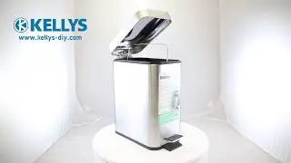 Beldray Rectangular Soft Close Pedal Bin 5L