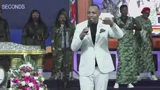 Bishop Ben of JCM declares his love to Rev JoyBenson of jcm 