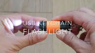 USB Keychain flashlight