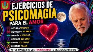 Ejercicios de PSICOMAGIA PARA EL AMOR  || Nuevos consejos de Alejandro JODOROWSKY||  🎁⚡🌈💓💞