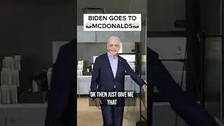 Biden Goes To McDonalds #shorts