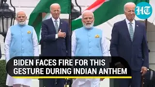 Biden Mocked for 'Disrespecting' Indian National Anthem | Russian Media Slam U.S. President