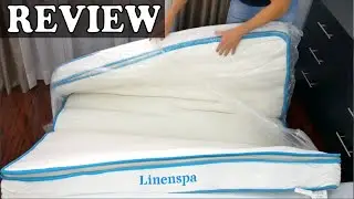 Гибридный матрас Linenspa 8 дюймов с эффектом памяти и пружинами &mdash; обзор 2022 года
