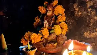 Hanuman Ji Stock Video | Hanuman Ji Wearing Garland | Download 4K HD Footage | Stock videos