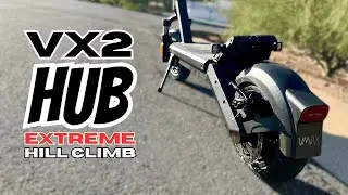 Ninebot Max G3 Competitor? VMAX VX2 Hub Extreme HILL CLIMB Test!