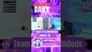 Team TS vs DeathGods eSports Erangle Chicken Dinner In Scrims Day 35 Match 1