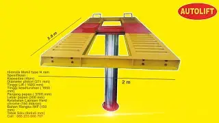Papan H full Ram (Hidrolik cuci Mobil)