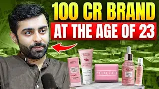 How He Built @prolixr8723 Skincare At 23 | D2C Startup Founder Story in India | D2C Startup India