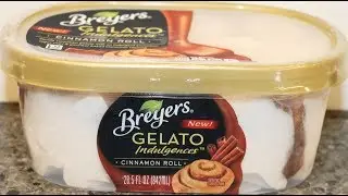 Breyers Gelato Indulgences: Cinnamon Roll Review
