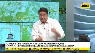 Detienen a Wilson Acosta Marques