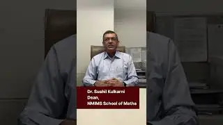NMIMS Achieves NAAC A++ Accreditation | Dr. Sushil Kulkarni, Dean, NMIMS School of Maths