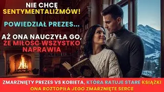 ZBURZĘ TĘ BIBLIOTEKĘ! — KRZYKNĄŁ MILIONER CEO... ALE ONA URATOWAŁA JEGO SERCE!