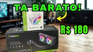 CPU COOLER E WATERCOOLER LANÇAMENTO DA GAMEMAX com Preço e qualidade TOP!
