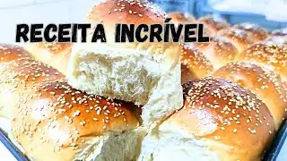 Como fazer pão de hambúrguer perfeito para seus lanches