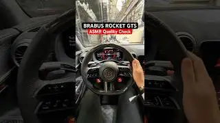 The 800.000&euro; BRABUS 😳❤️&zwj;🔥 ROCKET GTS #brabus #rocket #asmrsounds