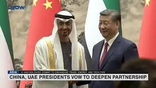 China, UAE Presidents Vow to Deepen Strategic Partnership