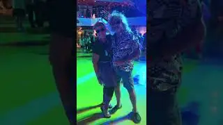 Carnival does deck parties better than anyone! 80&rsquo;s Rock N Glow Party on Carnival Vista