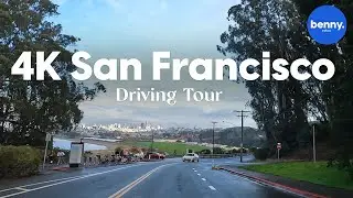 Driving San Francisco, Presidio, Richmond and Sunset District, Golden Gate Park