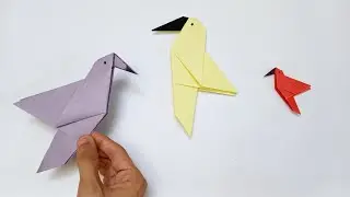 How to Make an Origami Sparrow | Easy Paper Bird Tutorial for Beginners
