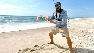 Trying New Bait For Beach Fishing! **shocking results**