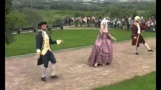 Baroque dance at Kolomenskoe