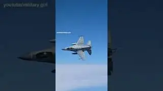 Greek Pilot F-16 Surprise Americans in B-52 #Shorts #f16 #aviation #pilot #aircraft #usaf