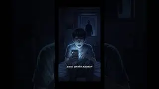 Dark ghost hacker with unpredictable phenomenon 😱😨 #horrorstories #horror #scarystories