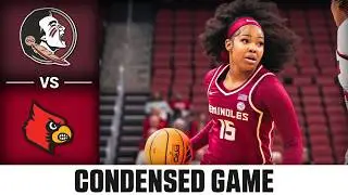 Florida State vs. Louisville Condensed Game | 2025-26 ACC Women's Basketball