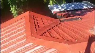 EXTREMELY SATISFYING Metal Roof Clean