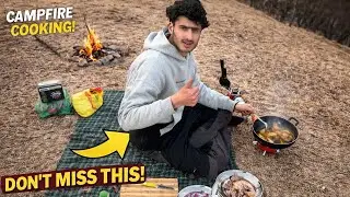 Cooking And Camping in Kashmir 😍 | Friends Party 😋