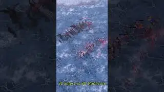 Satyr vs Manticore in Age of Mythology Retold #ageofmythology #ageofmythologyretold #games