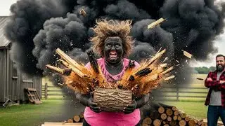 HOA Karen Kept Stealing My Firewood &mdash; So I Replaced It with Hollow Logs Filled with Gunpowder!