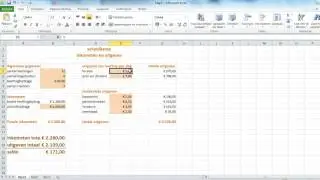 Excel   schoolreisje   de opdracht