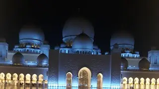 The Sheikh Zayed Grand Mosque||One of the World's Largest & Beautiful Mosque||Abu Dhabi, UAE