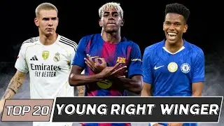 Top 20 Outstanding Young Right Winger of 2025 | Best Rising Talents in Football