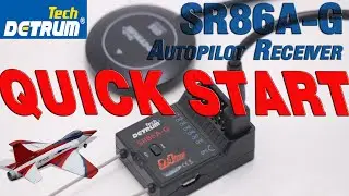 Detrum SR86A-G GPS Autopilot Telemetry Receiver