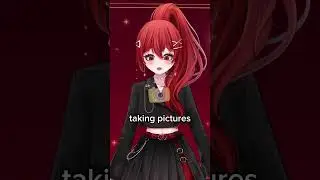 Will you have a dinner with a vampire? 🥺  #vtuberfunny #vtubershorts