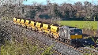 Irish Railways Engineering Trains 2019 Part 1, January - March