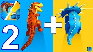 Merge Dinosaurs Master - Gameplay Walkthrough Part 2 Levels 16-32 (iOS,Android Gameplay)