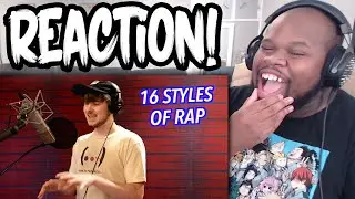 16 Styles of Rapping! REACTION (ft. J Cole, NBA Youngboy, Polo G, Tyler The Creator)