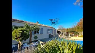 Maison à vendre Aizenay 4/5ch avec piscine - Vendée 85 - Agence Projets Clés Aizenay et Les Achards