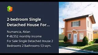 2-bedroom Single Detached House For Sale in Numancia Aklan